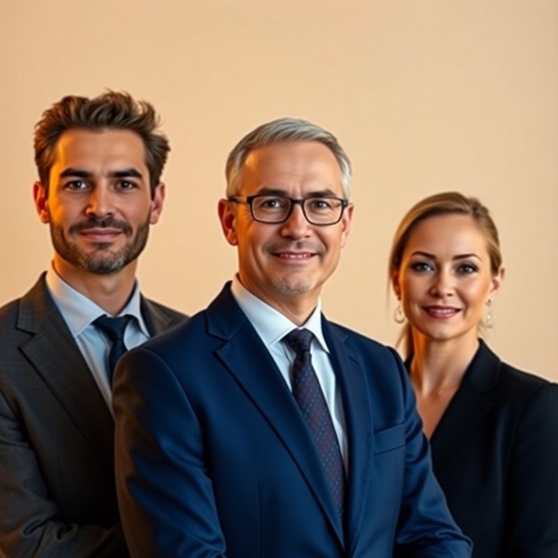 Portret de echipă ConsultVenture în ținută de afaceri